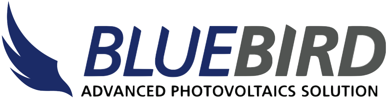 Technical partner logo: Bluebird Photovoltaics